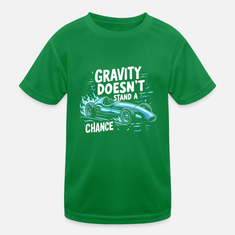 Gravity-Powered Soap Box Racing Adventure for DIY Kids Functional T-Shirt