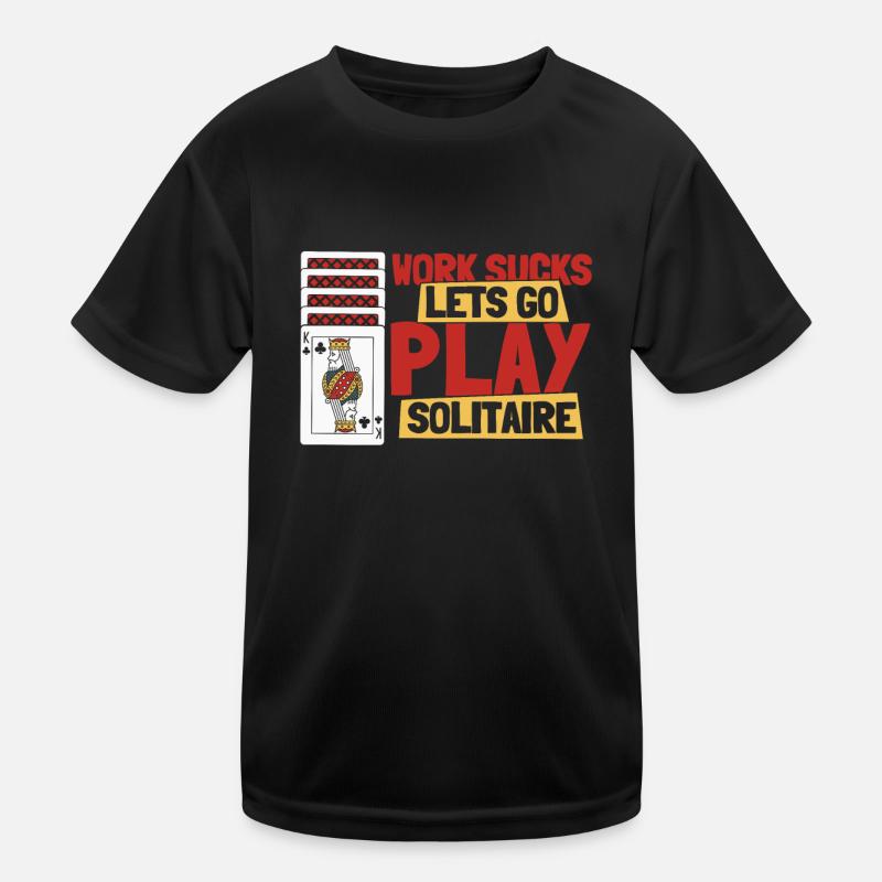 Solitaire T-shirt sport Enfant