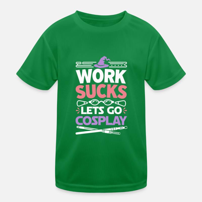 Cosplay Cosplayer Kids Functional T-Shirt