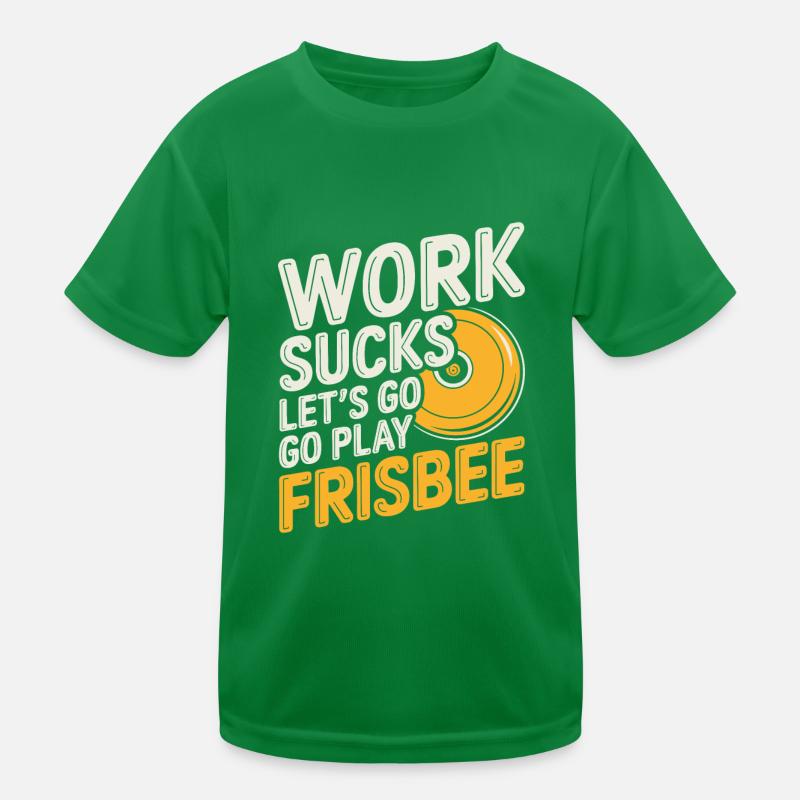 Frisbee Kinder Funktions-T-Shirt