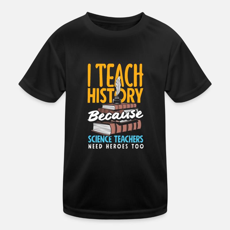 Lustiges Lehrer Lehrerinnen Geschenk Kinder Funktions-T-Shirt