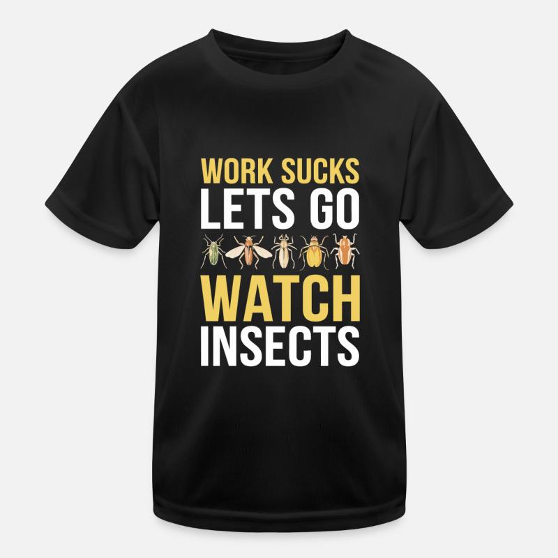 Entomology Entomologist Insect Kids Functional T-Shirt