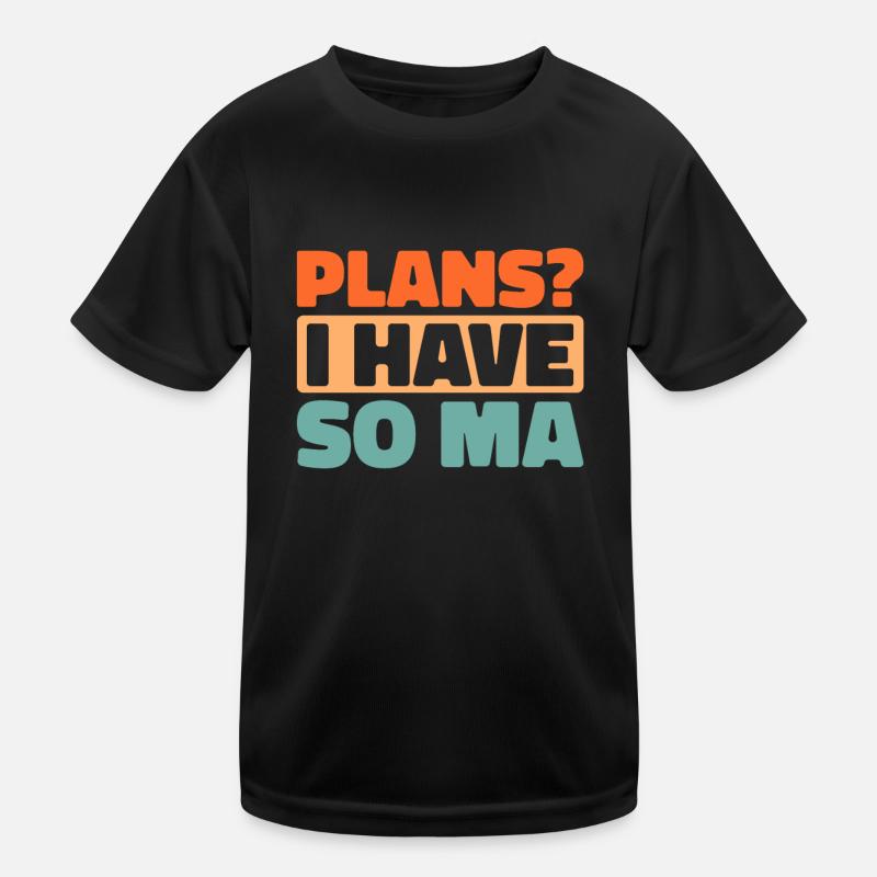 Schwarzer Humor Kinder Funktions-T-Shirt