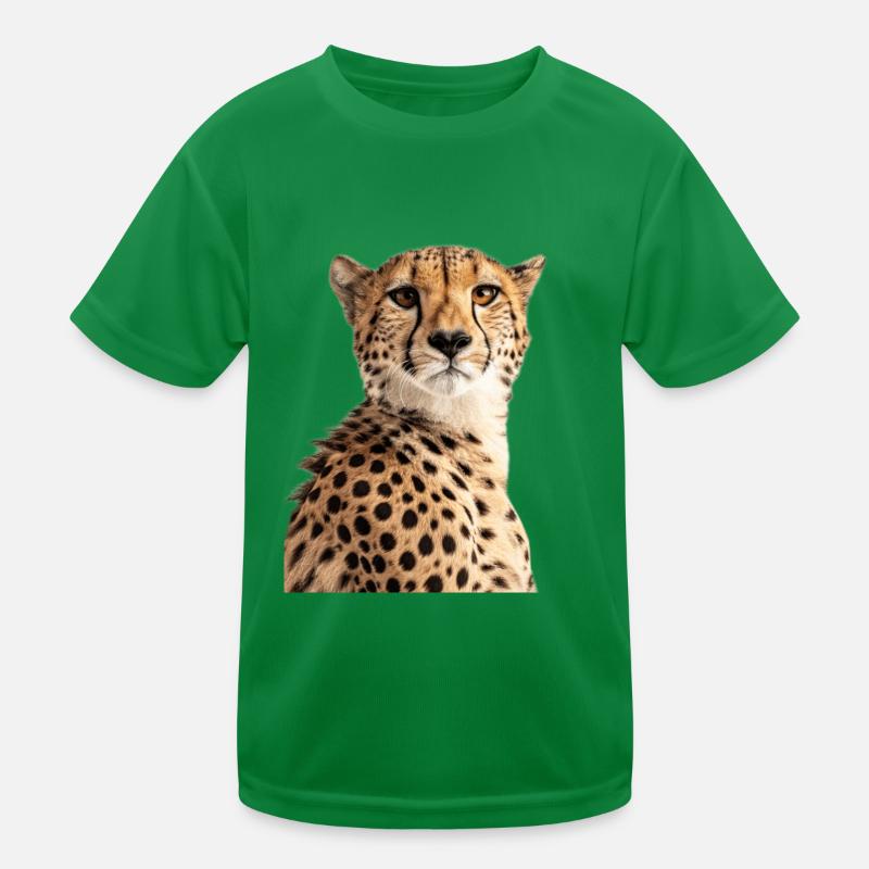 Cheetah Kids Functional T-Shirt