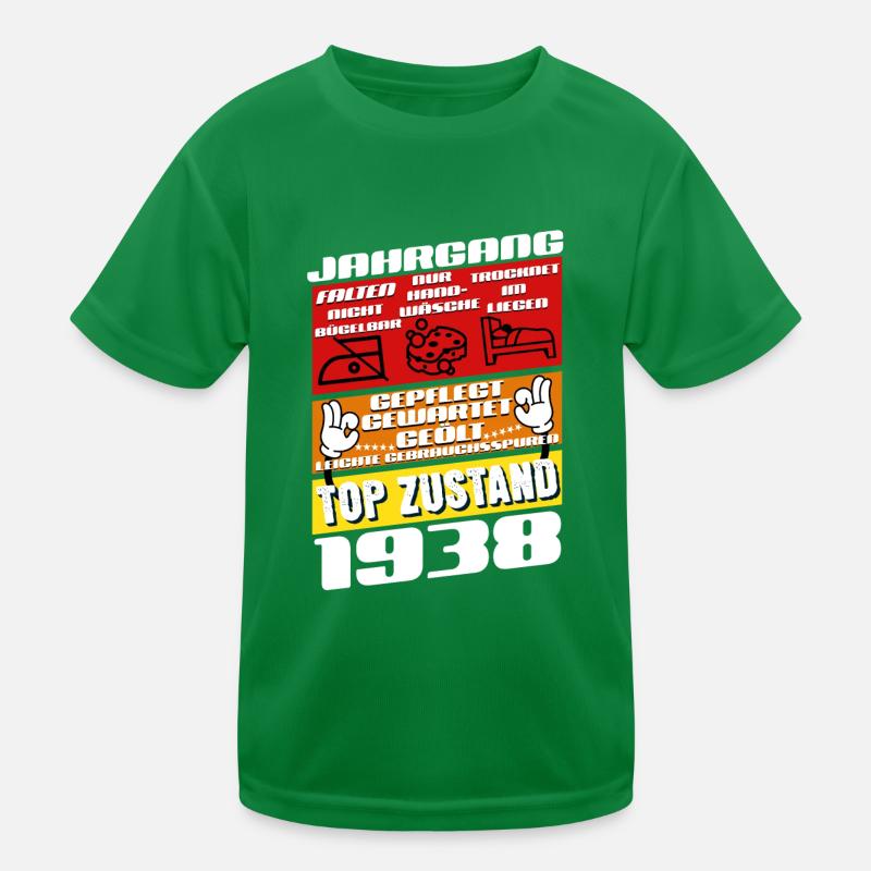 87 ans millésime 1938 anniversaire T-shirt sport Enfant