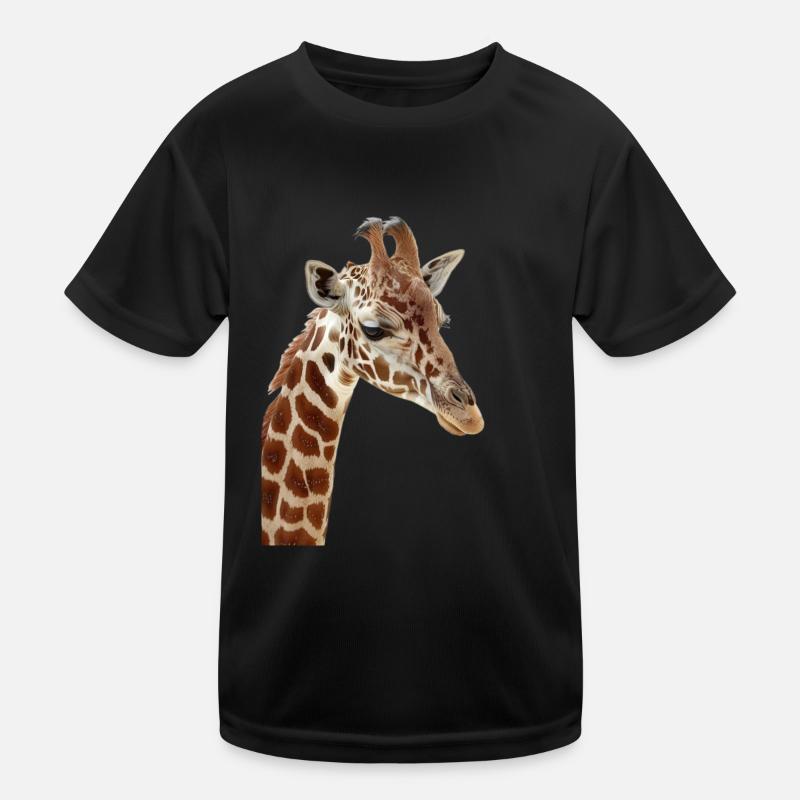 Giraffe Kinder Funktions-T-Shirt