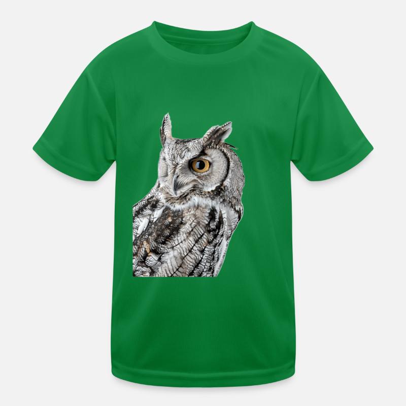 Eule Kinder Funktions-T-Shirt