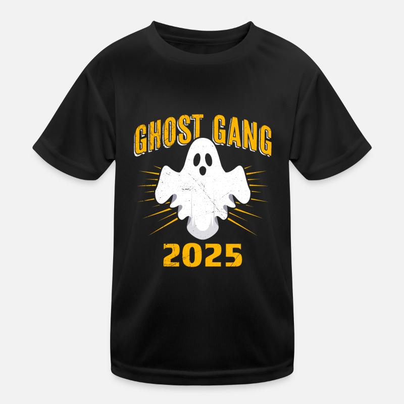 Halloween Kostüm Kinder GHOST GANG 2025 Kinder Funktions-T-Shirt