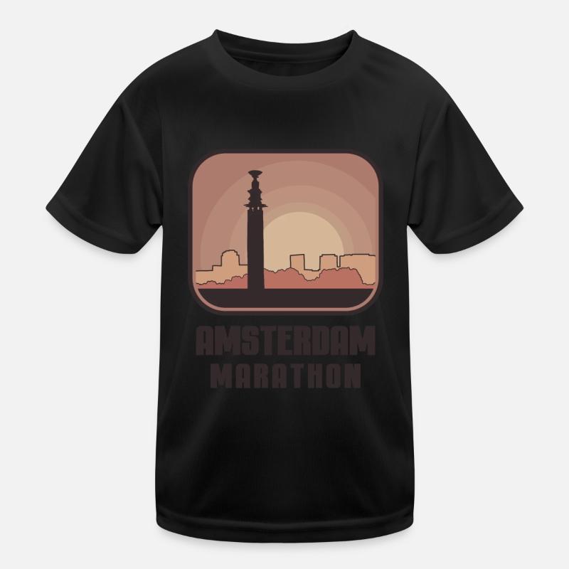 Amsterdam Marathon Kids Functional T-Shirt