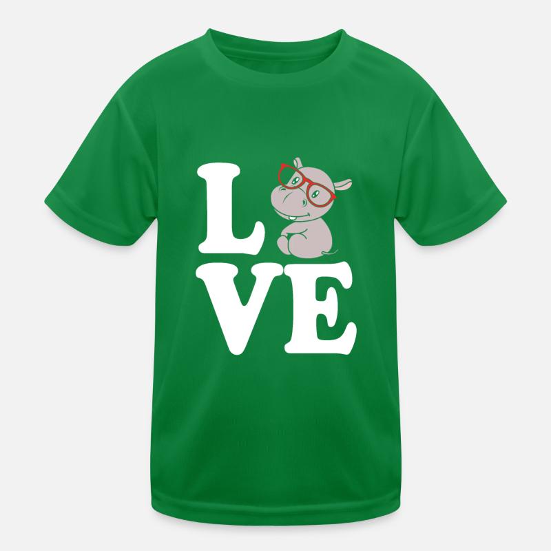 Hippopotame T-shirt sport Enfant