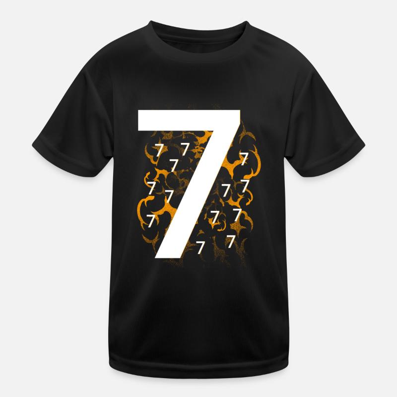 De nombreux sept T-shirt sport Enfant