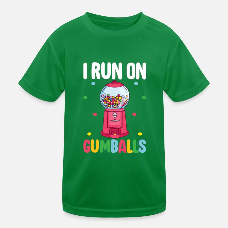 Machine à boules de gomme T-shirt sport Enfant