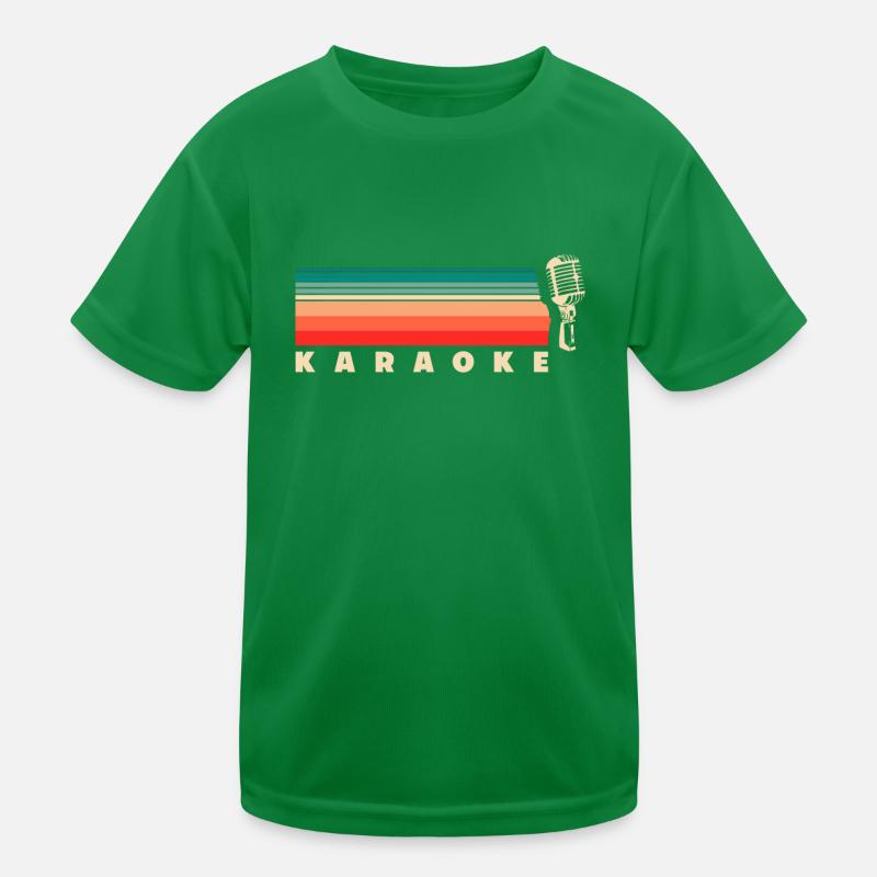 Karaoké Rétro Vintage Micro T-shirt sport Enfant