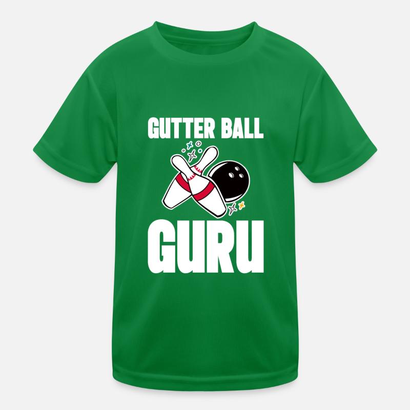 Gutter Ball Guru 4 Kinder Funktions-T-Shirt