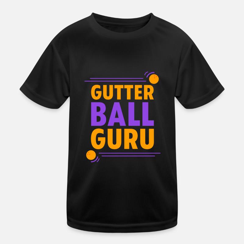 Gutter Ball Guru 3 Kinder Funktions-T-Shirt