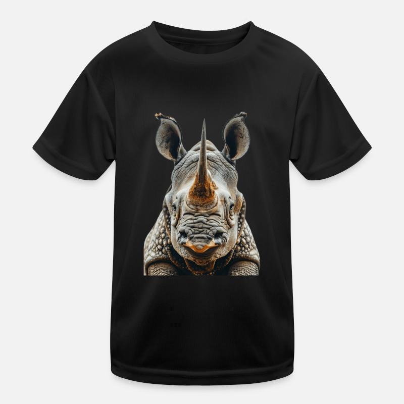 Rhinoceros Kids Functional T-Shirt