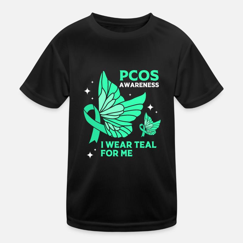 Pcos Awareness Kids Functional T-Shirt