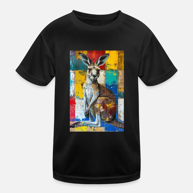 Kangaroo Kids Functional T-Shirt