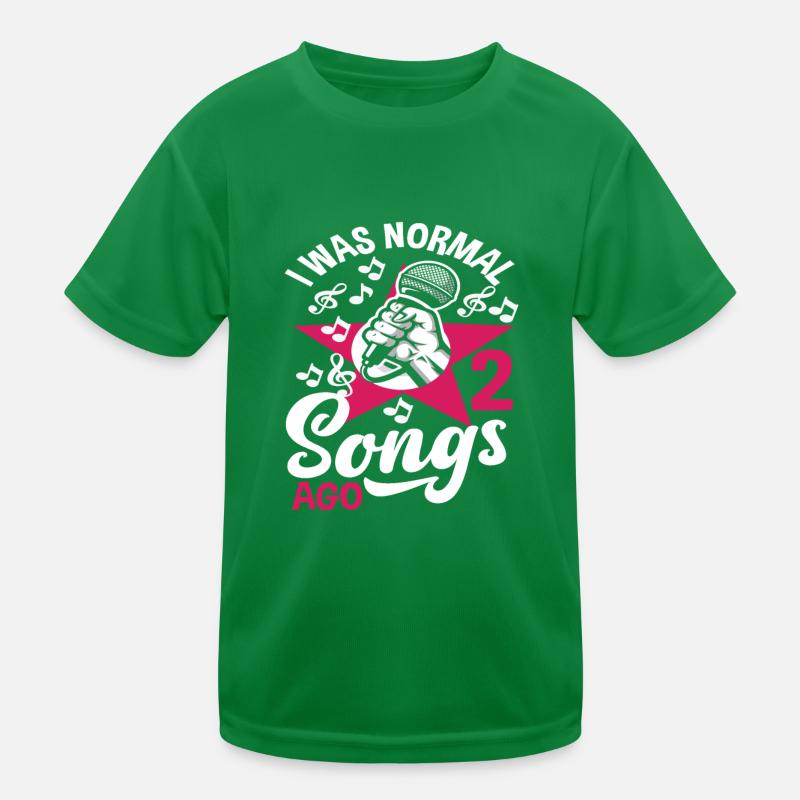 J’étais normal il y a 2 chansons T-shirt sport Enfant