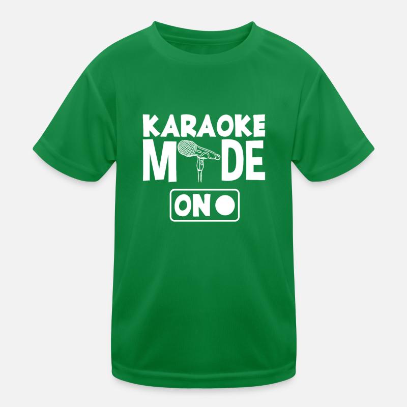 Mode karaoké activé T-shirt sport Enfant