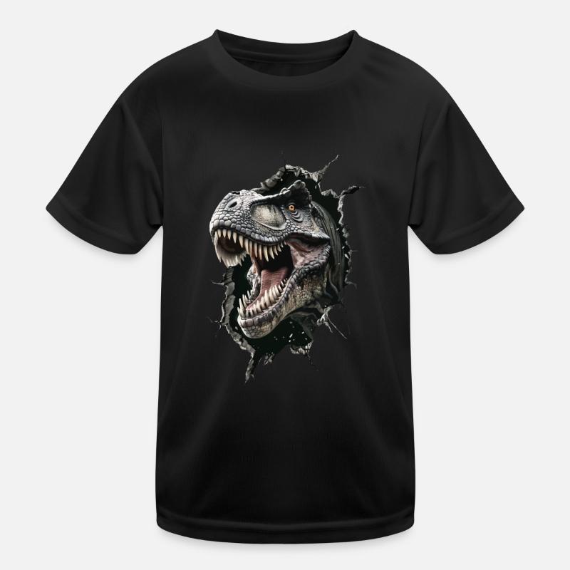 Dinosaurier Kinder Funktions-T-Shirt
