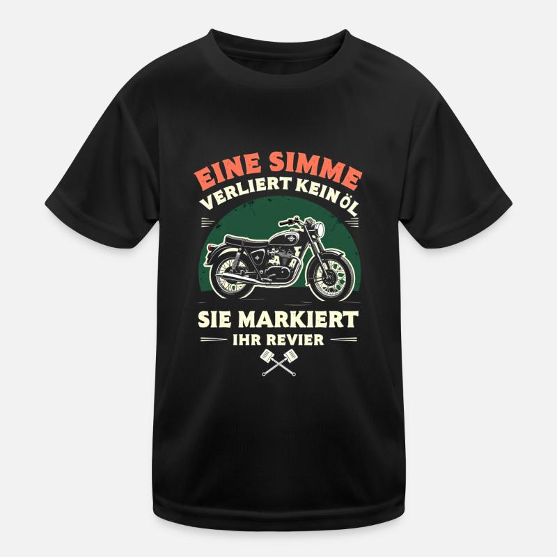 Simson DDR Moped Simson fan s51 ddr Kinder Funktions-T-Shirt