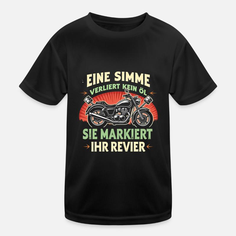 Simson DDR Moped Simson fan s51 ddr Kinder Funktions-T-Shirt
