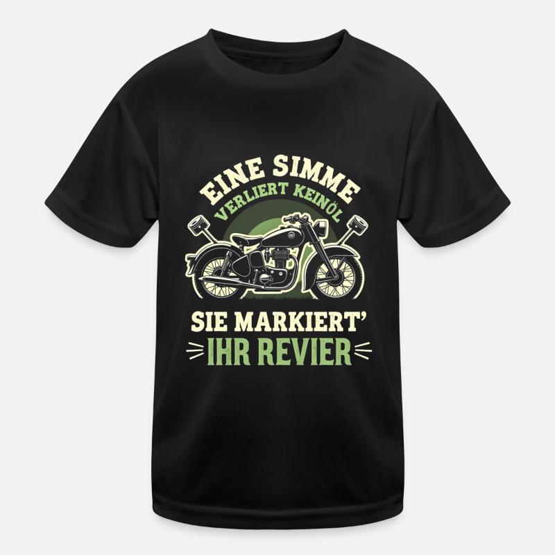 Simson DDR Moped Simson fan s51 ddr Kinder Funktions-T-Shirt