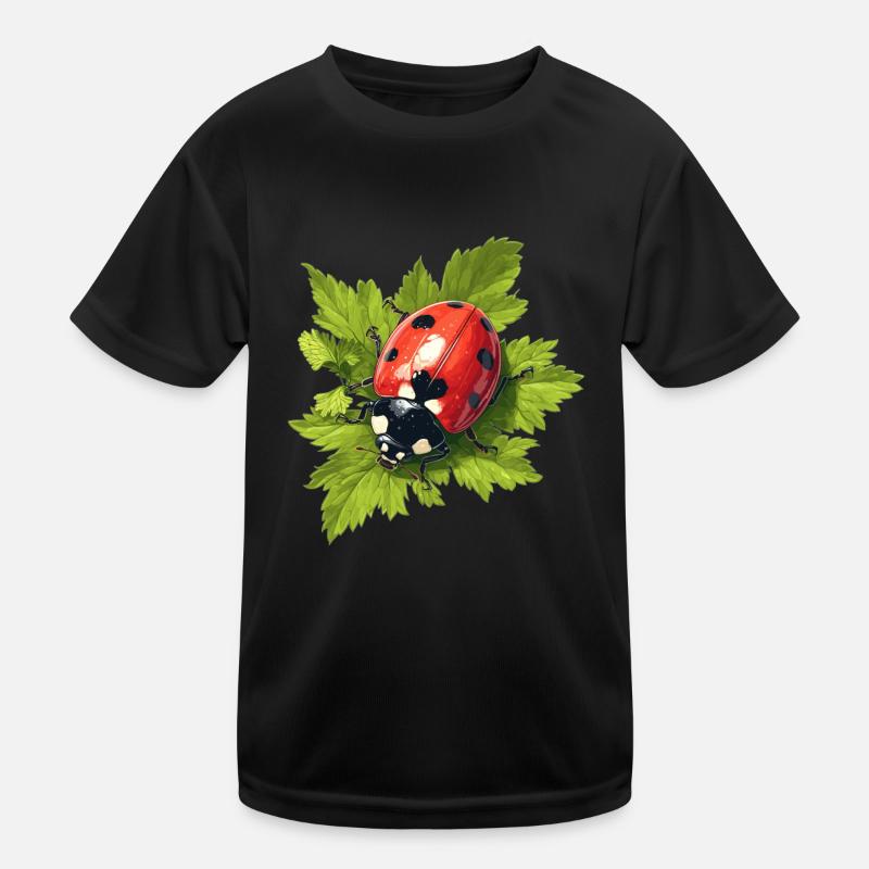 Ladybug Marienkäfer Kinder Funktions-T-Shirt