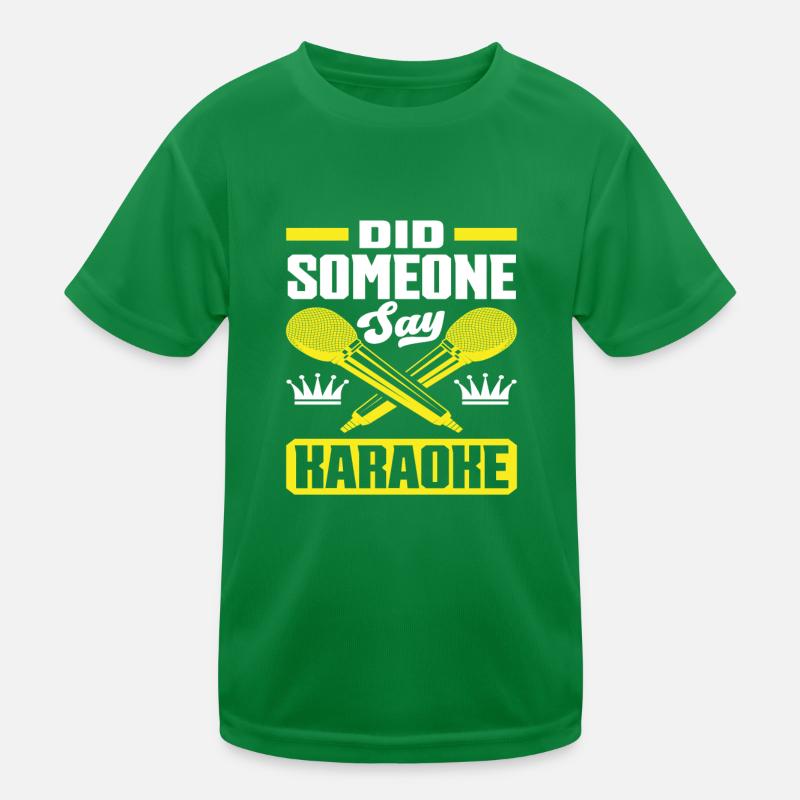 Quelqu’un a dit karaoké ? T-shirt sport Enfant