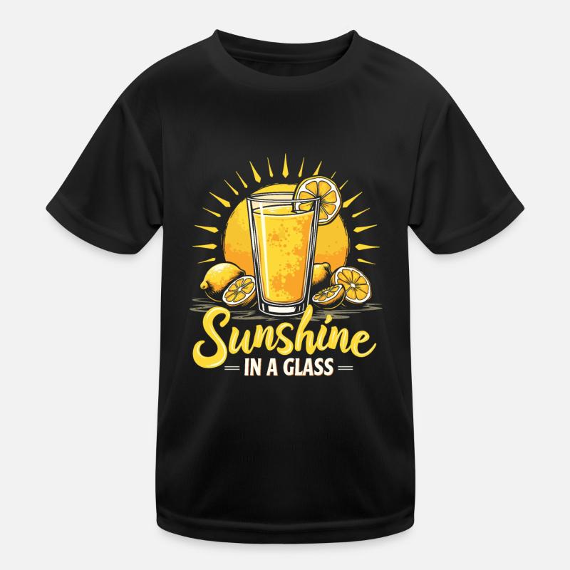 Refreshing Lemonade Vibes: Perfect for Lemonade Kids Functional T-Shirt