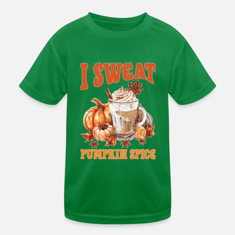 I Sweat Pumpkin Spice 2 Kinder Funktions-T-Shirt