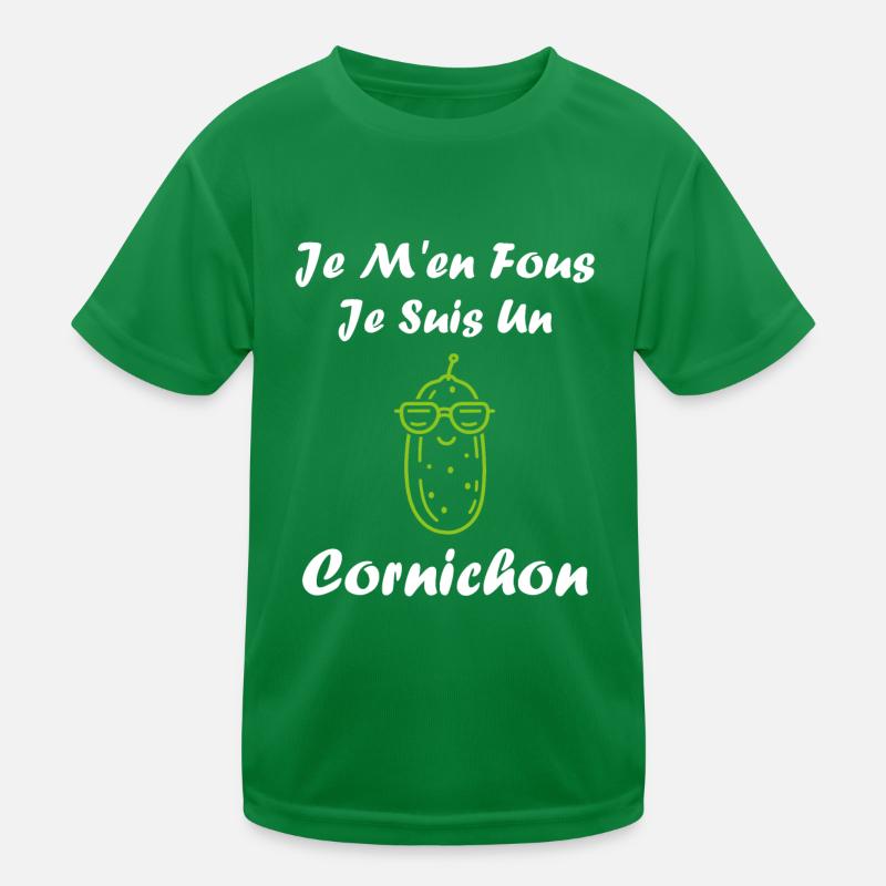 cornichon T-shirt sport Enfant