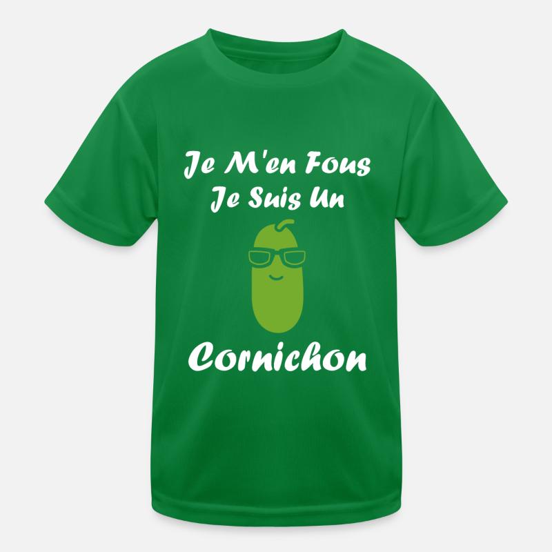 cornichon T-shirt sport Enfant