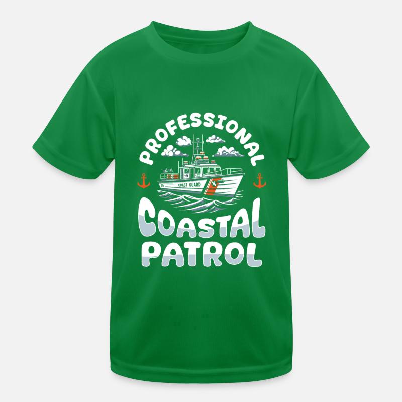 Coastguard Kids Functional T-Shirt