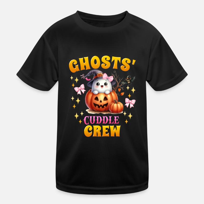 Halloween Kostüm Kinder GHOST'S CUDDLE CREW Kinder Funktions-T-Shirt