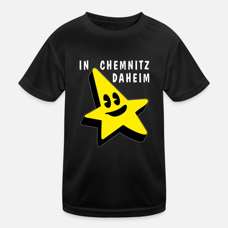 AT HOME IN CHEMNITZ Kids Functional T-Shirt