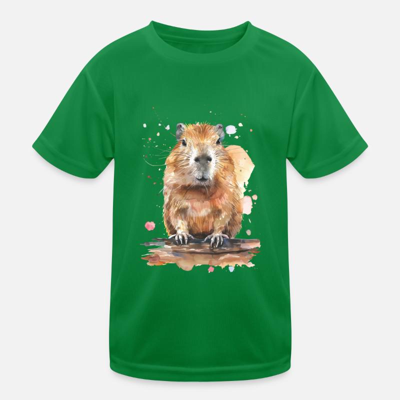 Capybara T-shirt sport Enfant