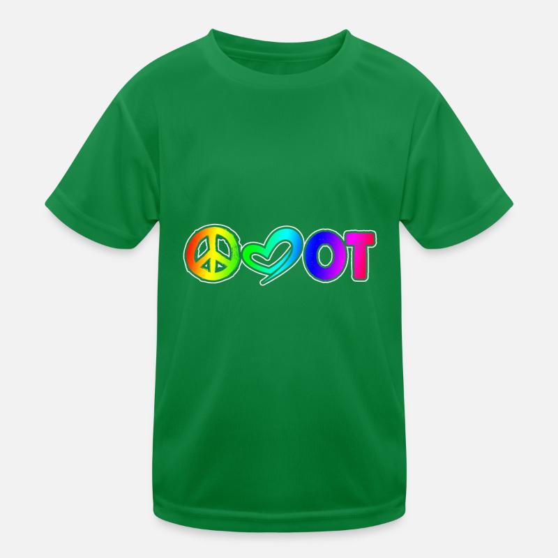 Occupational Therapy Peace Kids Functional T-Shirt