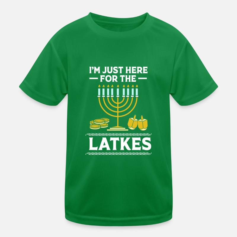 Hanukkah Kids Functional T-Shirt