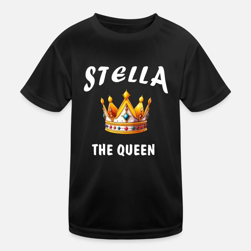 STELLA THE QUEEN Kids Functional T-Shirt