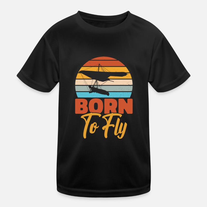 Hang gliding Paragliding hang gliding Kids Functional T-Shirt