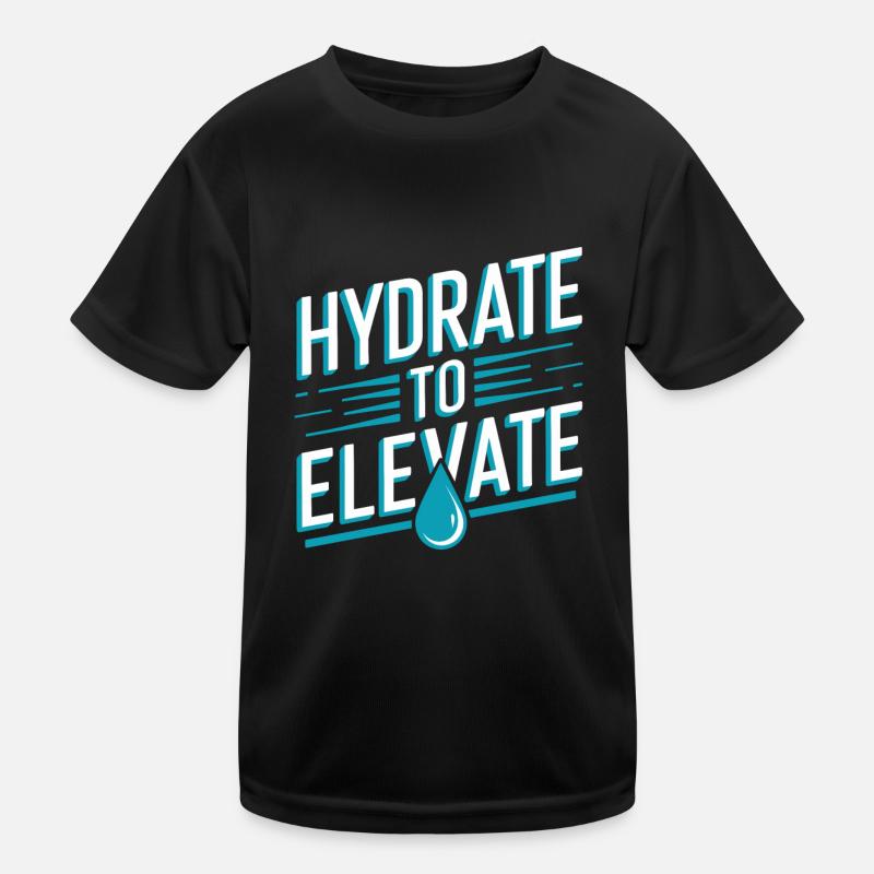 Parcours d’hydratation et de bien-être : Restez hydraté et T-shirt sport Enfant