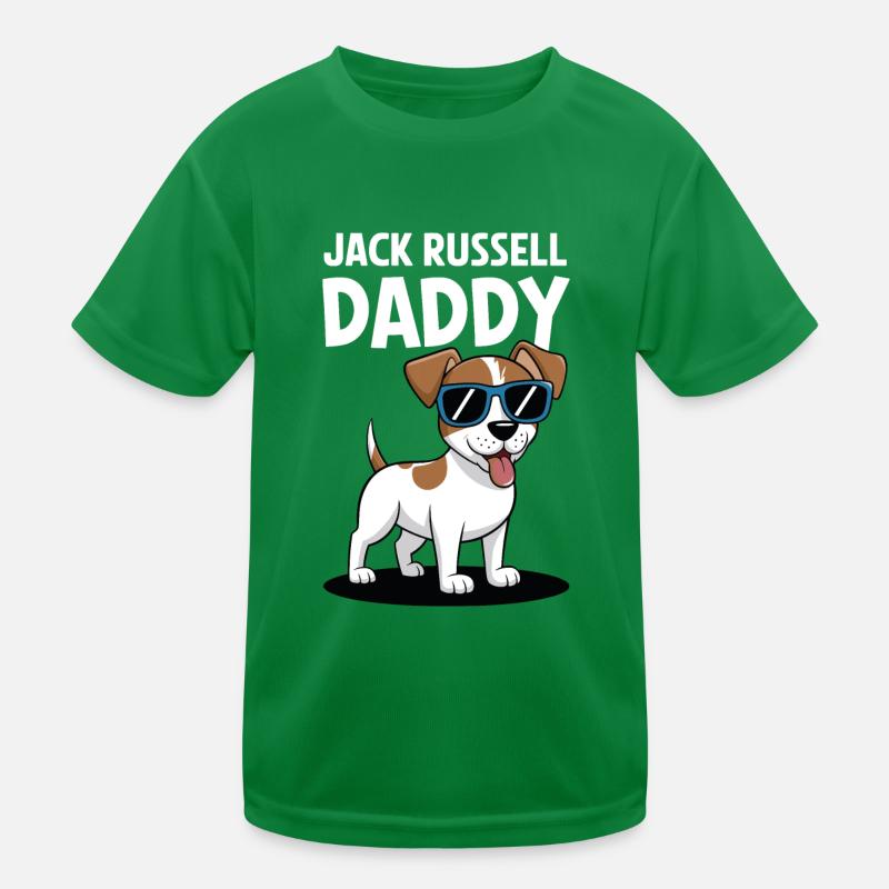 Jack Russell Terrier Daddy Papa Amis Des Chiens T-shirt sport Enfant