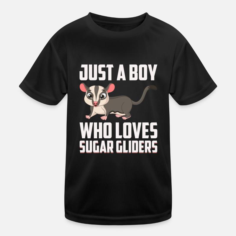 Planeur Flying Squirrel Suger Planeur Planeur à tête courte T-shirt sport Enfant
