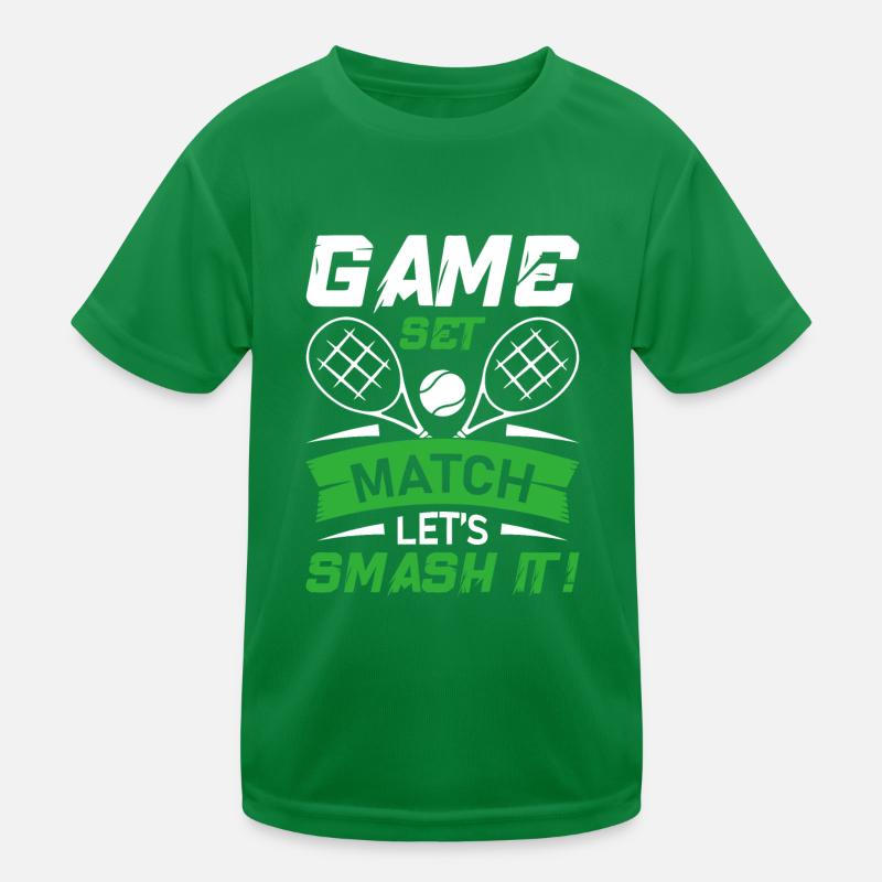 Jeu, set, match - Écrasons-le ! T-shirt sport Enfant