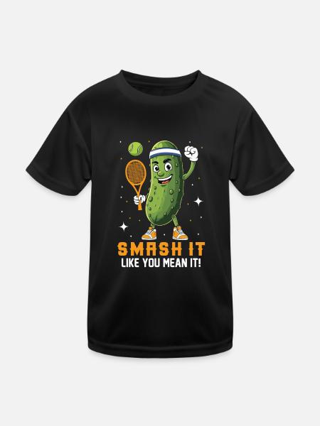 Zerschmettere es, wie du es meinst! - Kinder Funktions-T-Shirt - Schwarz - Vorne