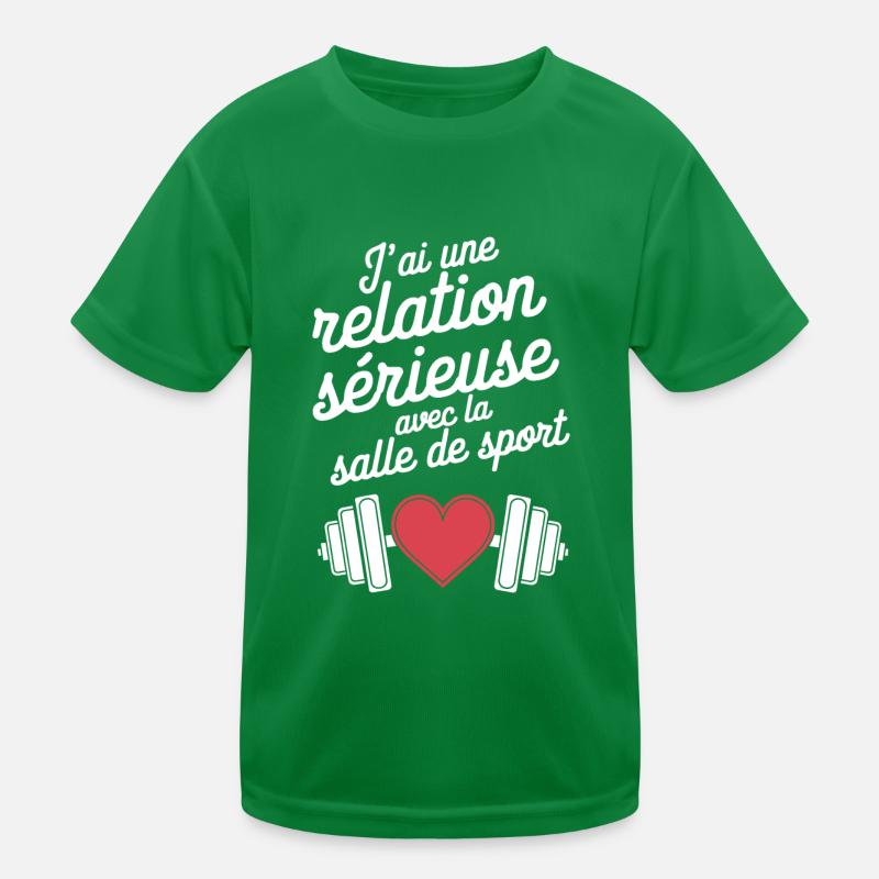 I have a relationship with the gym Workout Kids Functional T-Shirt