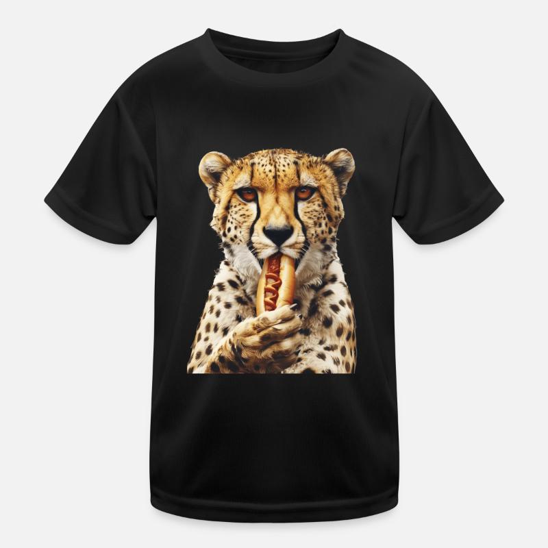 Cheetah Kids Functional T-Shirt