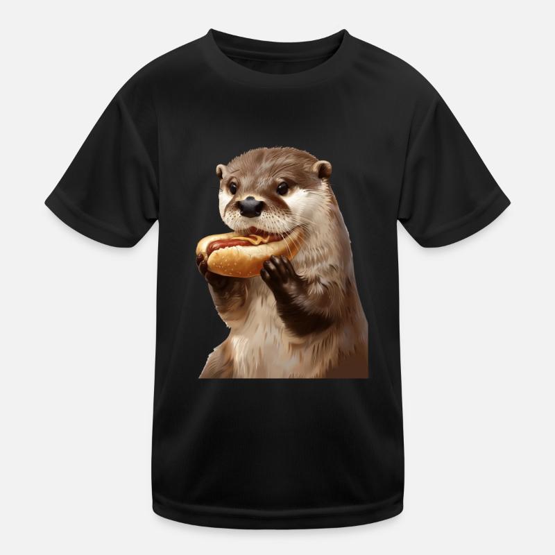 Otter Kinder Funktions-T-Shirt
